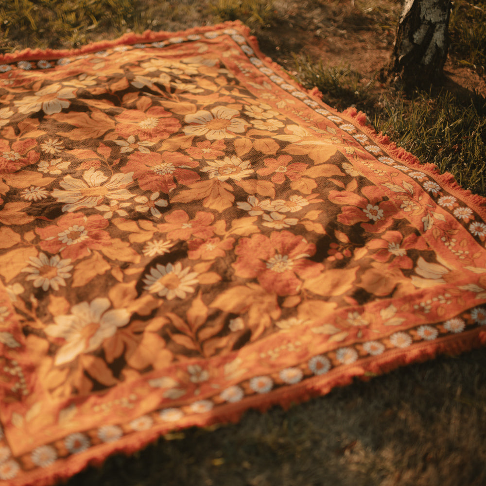 Crispwood Woven Picnic Rug - Bilby Threads