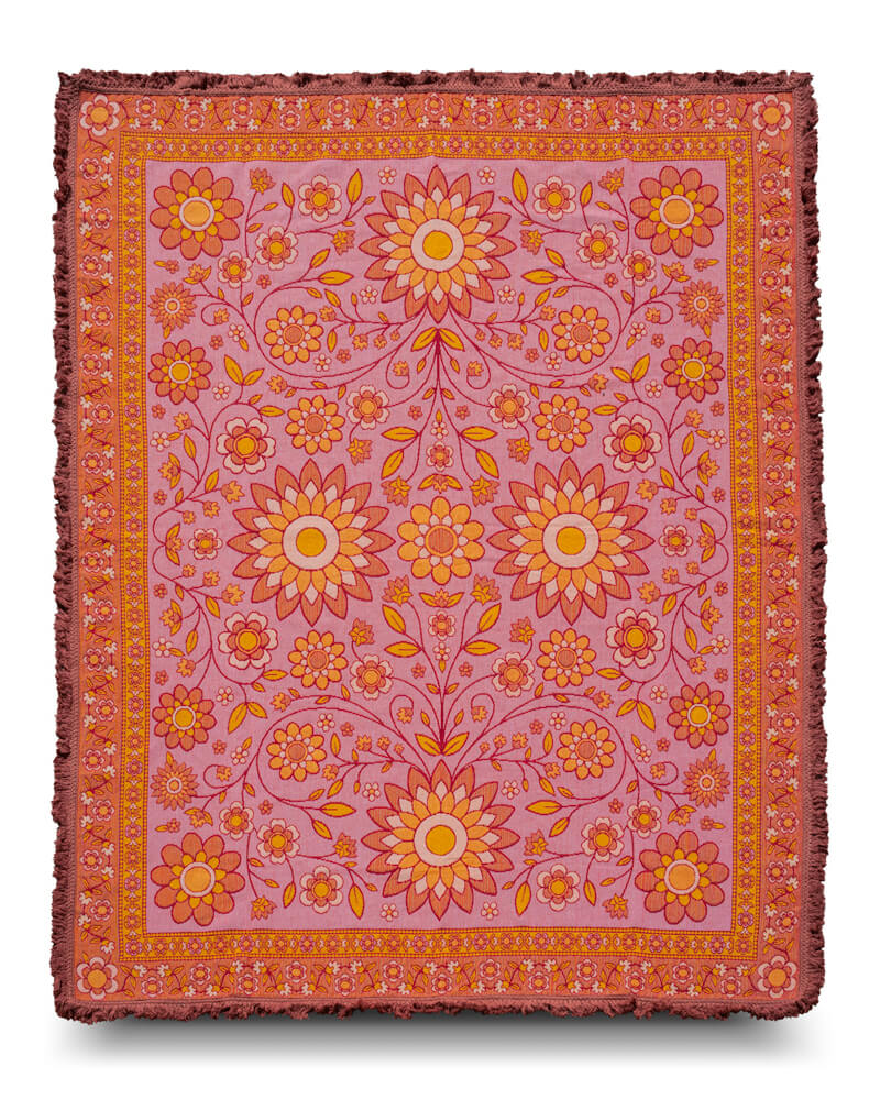 Bloom Woven Picnic Rug