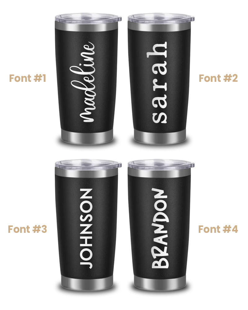 Custom Campfire Tumbler - 20oz Personalised Mug for Outdoor Adventures - Bilby Threads