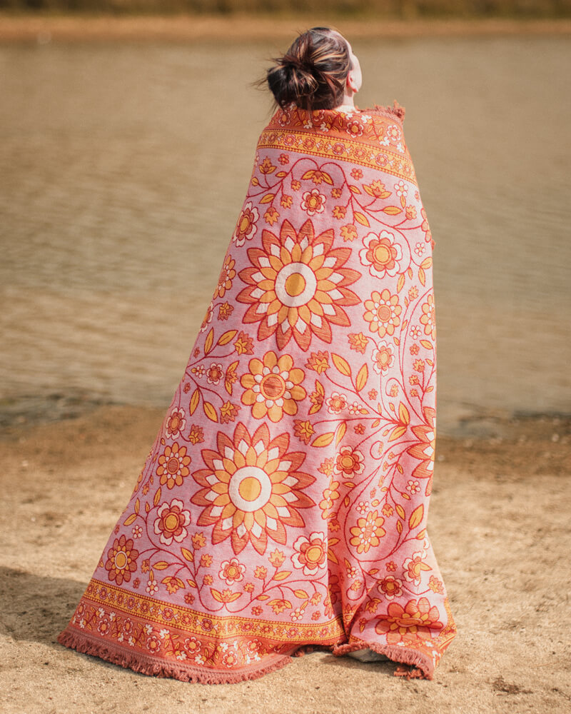 Bloom Woven Picnic Rug