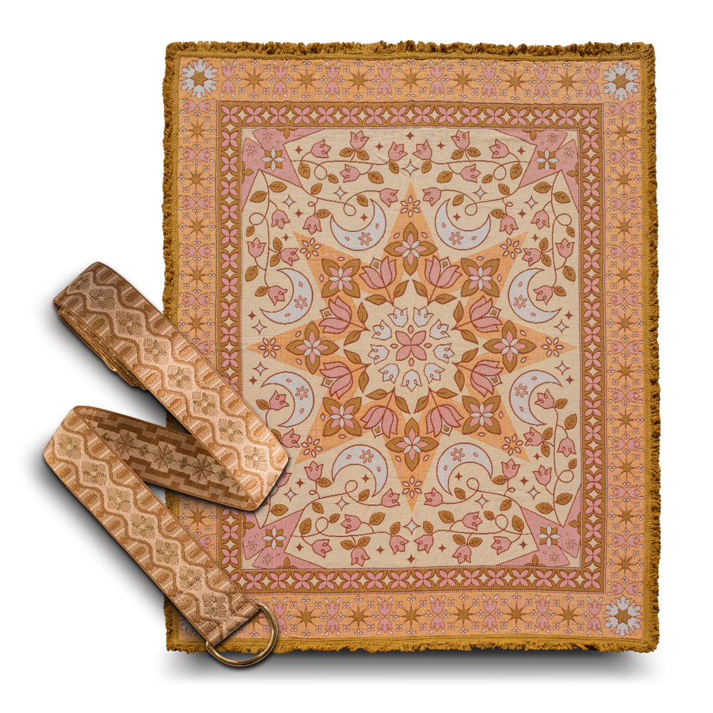 Luna Picnic Blanket With Strap Gift Bundle
