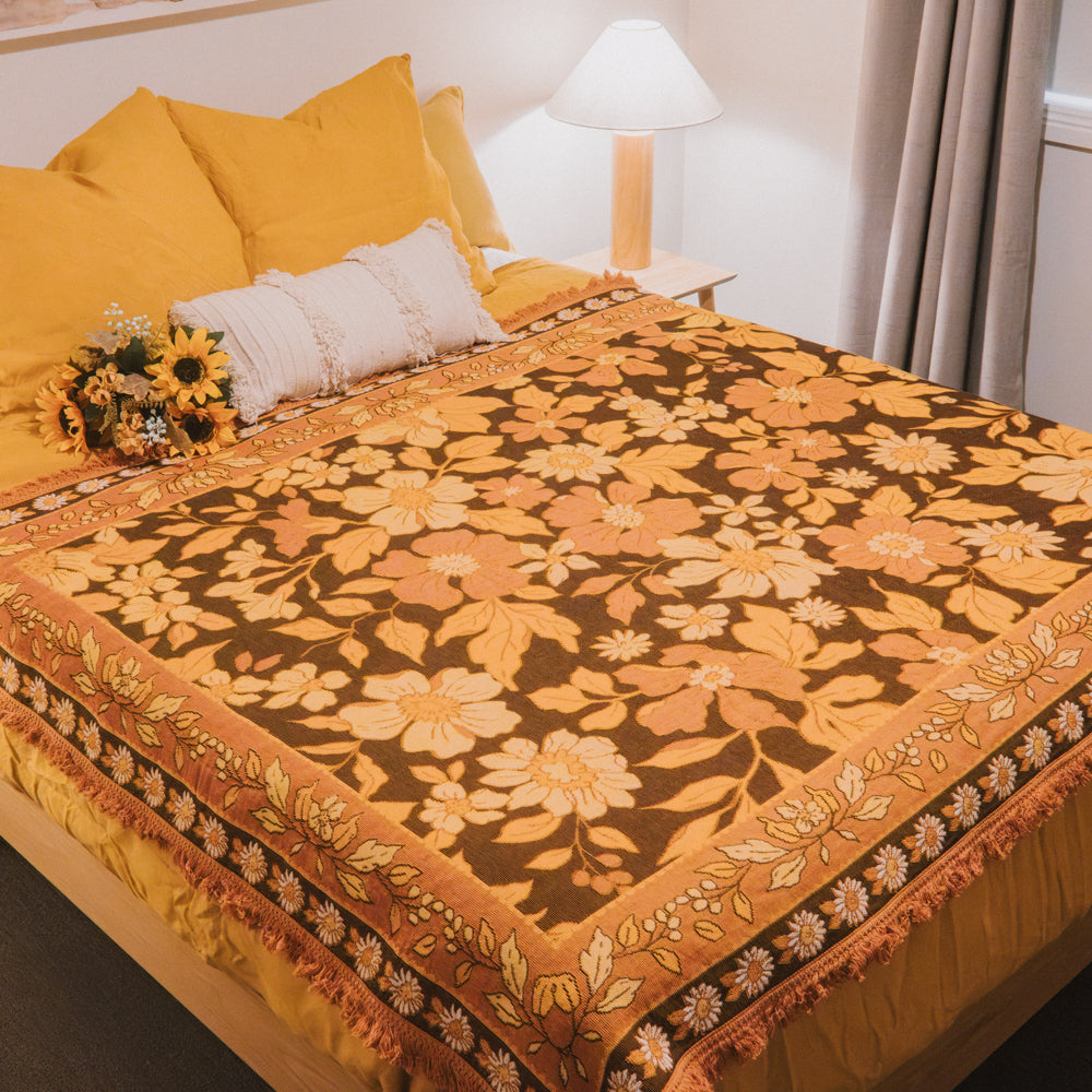 Crispwood Woven Picnic Rug - Bilby Threads