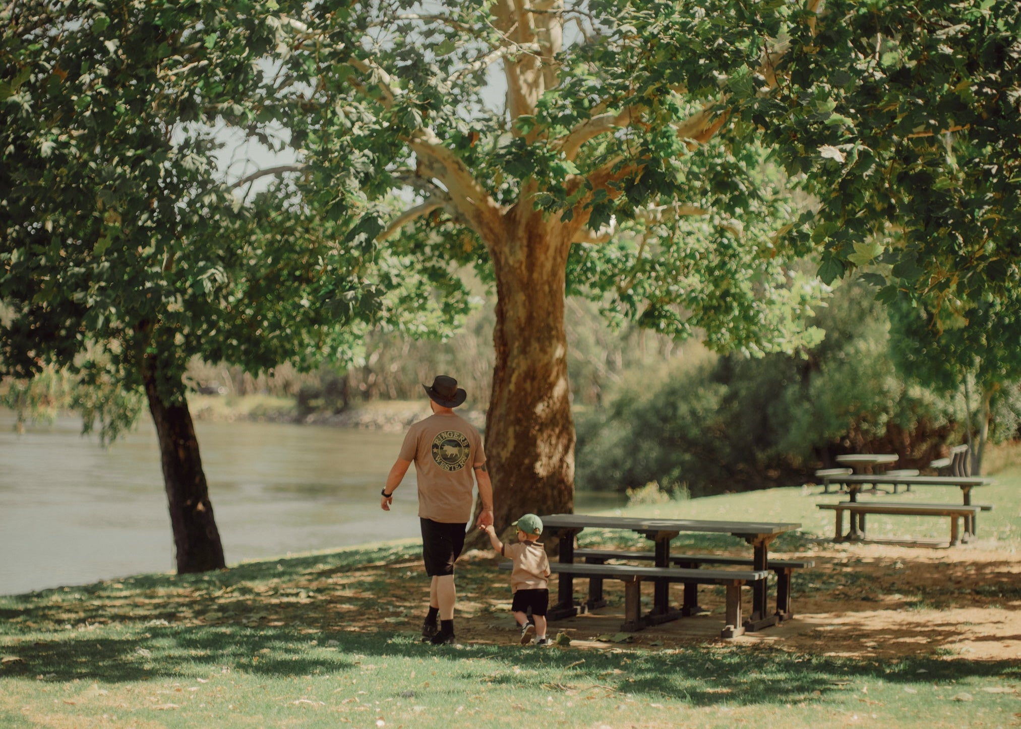 Photo of Founder Mitchel Going On Family Adventure