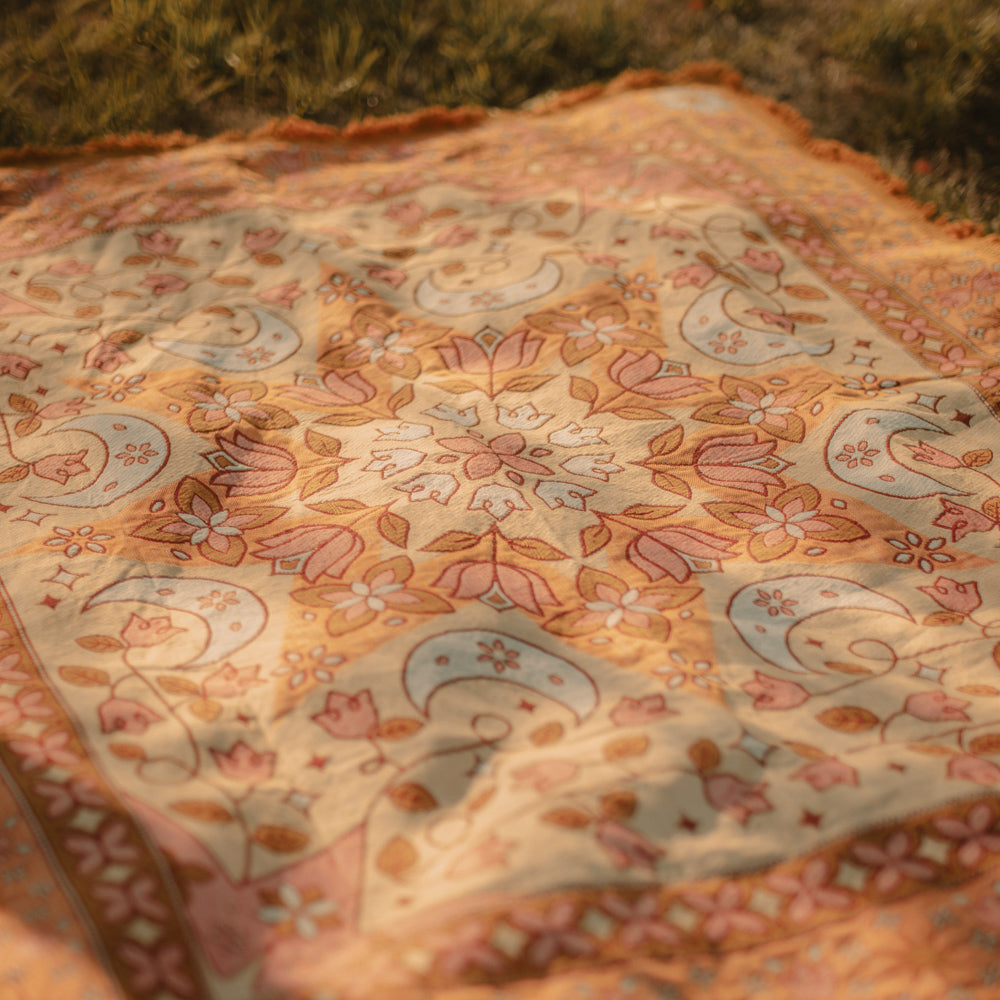 Luna Woven Picnic Rug - Bilby Threads