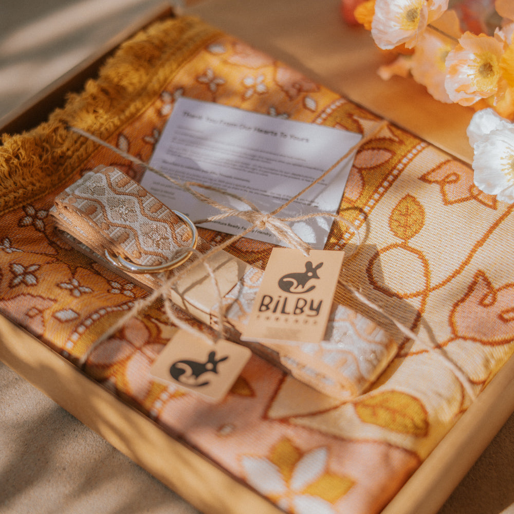 Luna Woven Picnic Rug - Bilby Threads