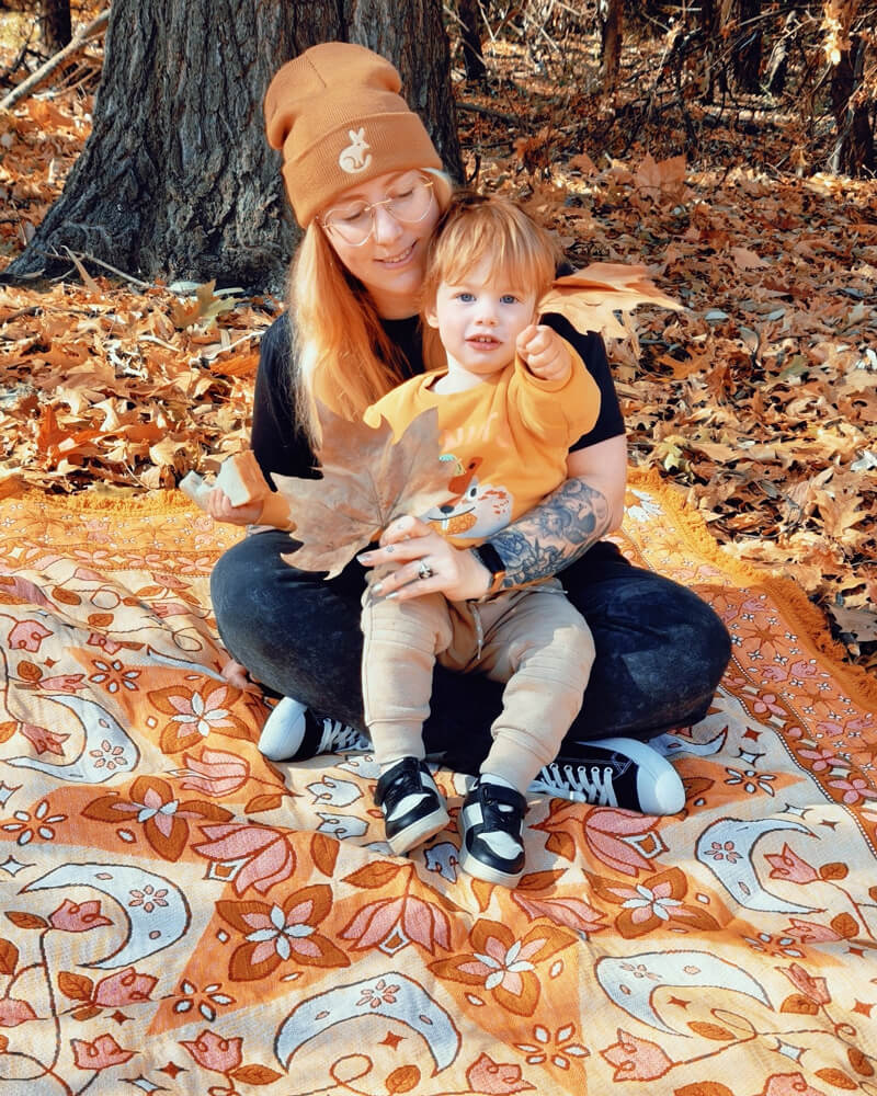 Luna Woven Picnic Rug