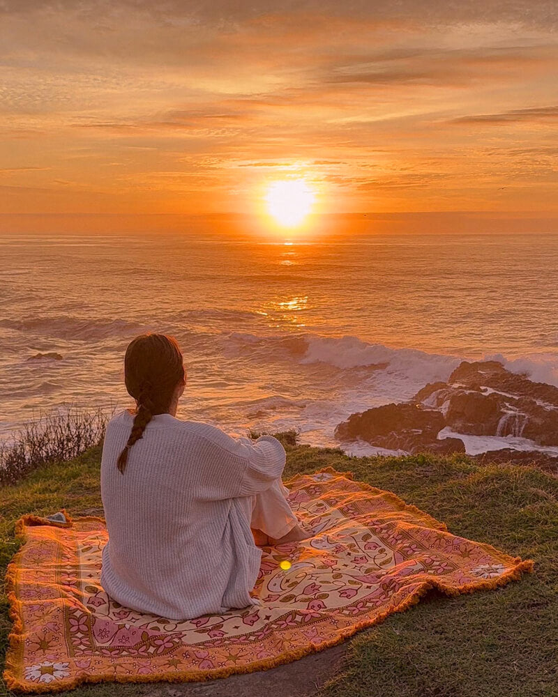 Luna Woven Picnic Rug