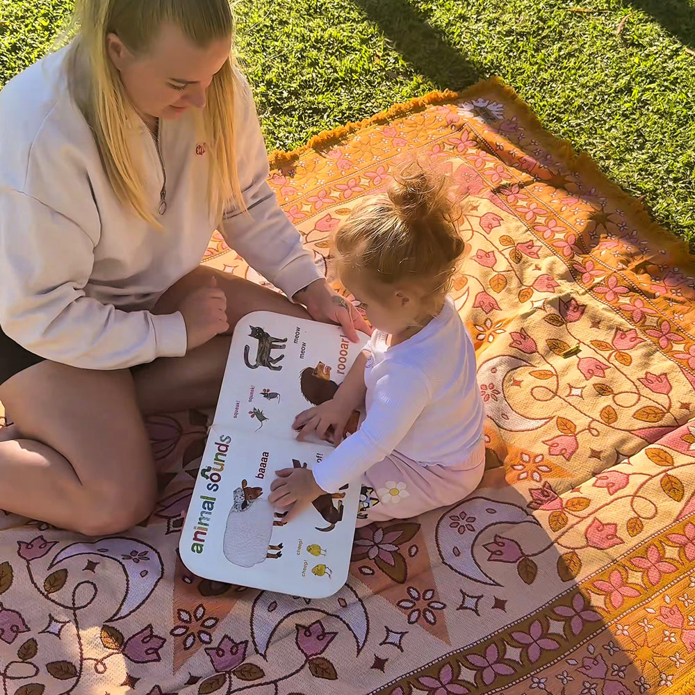Luna Woven Picnic Rug